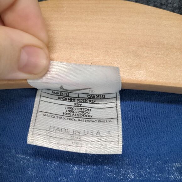 Vintage Nike Just Do It Graphic Swoosh Distressed T Shirt Double Sided Size XXL - Picture 14 of 14